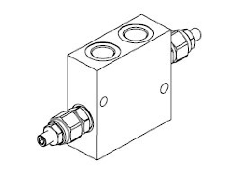 SZABÁLYOZÓ SZELEP KERESZTKÖTÉSSEL 3/8