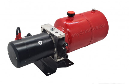 2,2 kW, 24 DC, 3,3 cm3, 6 literes tartály+ kioldó szelep