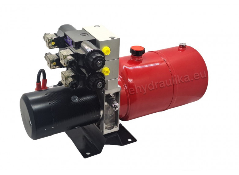 Mini aggregátum 2,2 kW, 24 DC, 4,2 cm3, 10 literes tartály,2 mágnesszeleppel