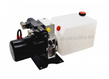 Mini aggregátum 2,0 kW, 12 DC, 5,8 cm3, 6 literes tartály, egy kapcsolótáblával