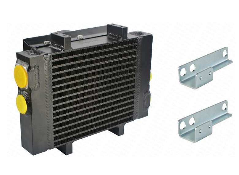 Olaj hűtő  12VDC, tartóval