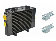 Olaj hűtő  12VDC, tartóval