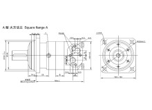 Orbita hidraulikus motor, MAV400C/ VGMV400A1A