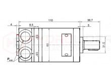 Orbita hidraulikus motor, MAMM20C/ VGMM20A1A