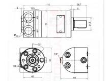 Orbita hidraulikus motor, MAMM32C/ VGMM32A1A