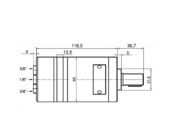 Orbita hidraulikus motor, MAMM40C/VGMM40A1A